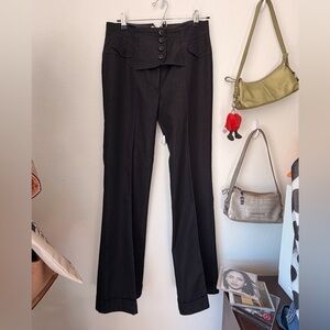 Charlotte Russe women Black Chinos